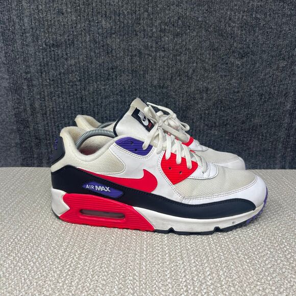 Nike Air Max 90 Raptors White Red Black Purple Shoes Mens 11.5 AJ1285-106 main image 6